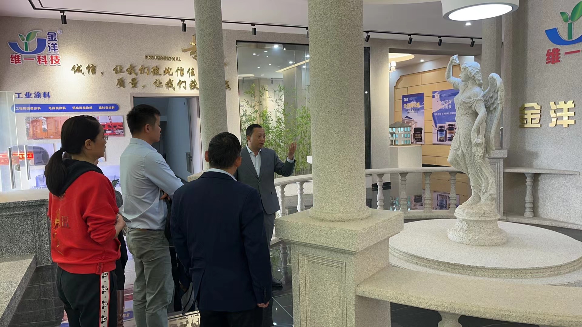 歡迎中鋁物資采購部領(lǐng)導來我司考察工作